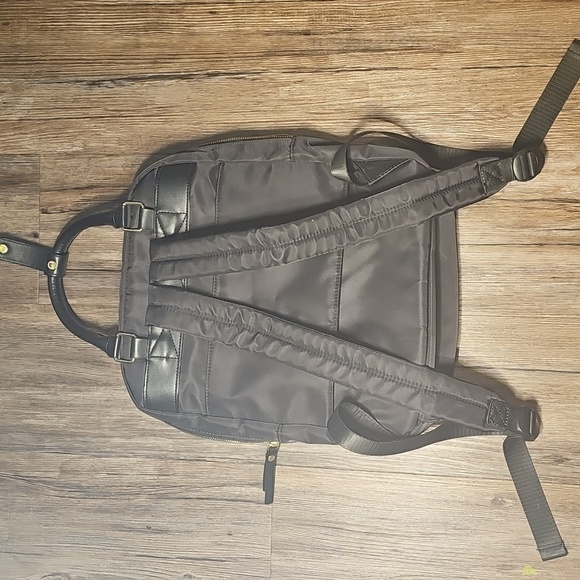 Allancia Black & Gold Convertible Backpack Tote Bag - Picture 3 of 4